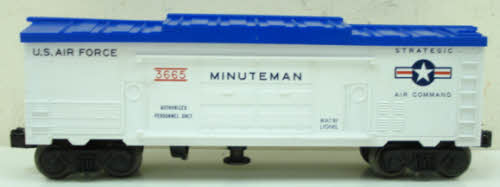 Lionel 3665 Vintage O Gauge US Air Force Minuteman Missile Launching Car