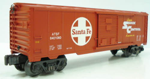 K-Line K640-1060 O Gauge Atchison, Topeka & Santa Fe Boxcar