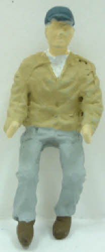 Arttista 1152 O Scale Pewter Bicycle Riding Man