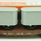 Lionel 6-9122 O Gauge Northern Pacific Flatcar w/Vans