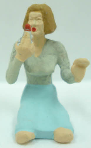 Arttista 1336 O Woman Driver Pewter Figure