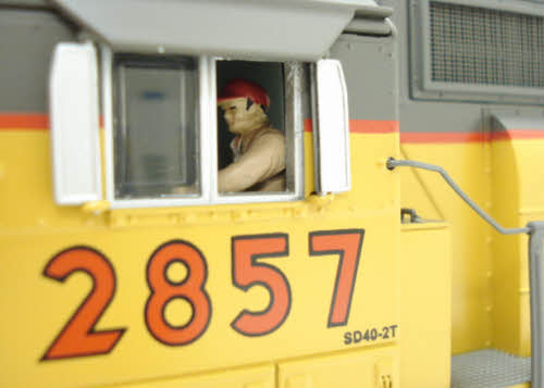 MTH 20-2693-1 O Gauge UP SD40-2T Tunnel Motor Diesel w/PS2 #2857