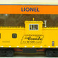 Lionel 6-17675 O Rio Grande Extended Vision Caboose w/ Smoke Unit