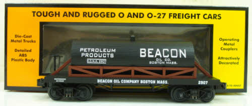 MTH 30-73251 Beacon Oil 19th Century Wooden Tank Car