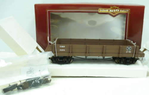 Bachmann 95724 G Colorado & Southern 20' Gondola - Metal Wheels