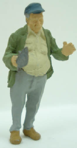 Arttista 1206 O Scale Bricklayer With Trowel Pewter HAND Painted Figure