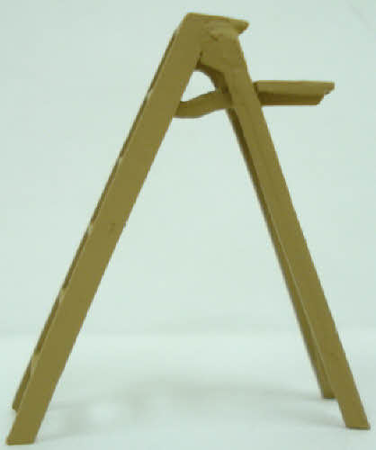 Arttista 1439 O Scale Pewter Step Ladder