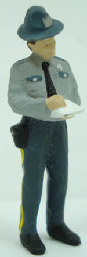 Arttista 1449 State Trooper Writing Ticket Pewter Figure Hand Painted