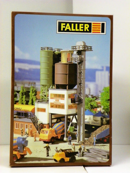 Faller B-950 HO Cement Works Building Kit – Trainz