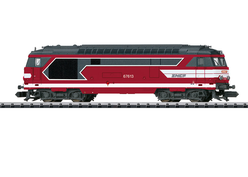 Trix 16706 N French State Railways BB 67400 Minitrix Diesel Locomotive #67613