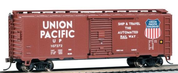Bachmann 16019 HO Union Pacific 40' Boxcar #107272