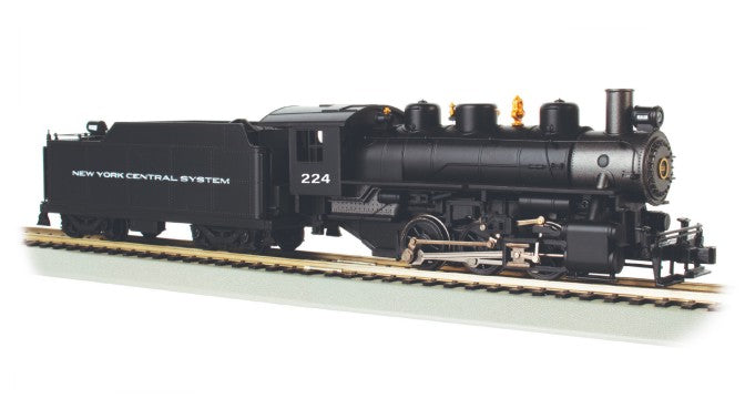 Bachmann 50408 HO NYC USRA 0-6-0 Steam Locomotive with Short Haul Tender #224