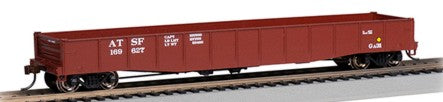 Bachmann 74801 HO Atchison Topeka Santa Fe 50'6" Drop-End Gondola #169627