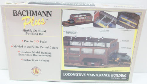 Bachmann 15115 HO Locomotives Maintenance Building Kit