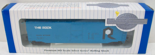 Bachmann 18008 HO Rock Island "The Rock" 50' Plug-Door Boxcar