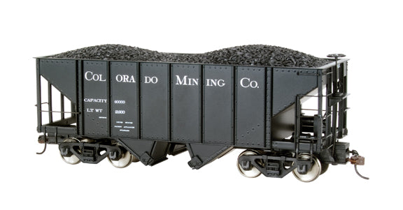 Bachmann 27962 On30 Colorado Mining Company 2-Bay Steel Hopper