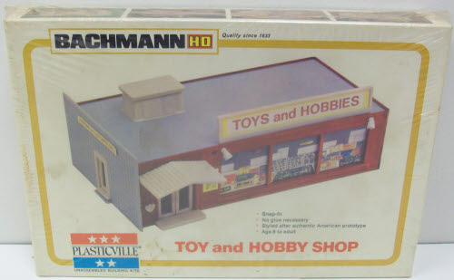 Bachmann 2904 HO Toys and Hobby Shop Kit