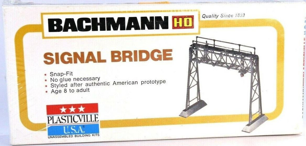 Bachmann 2620 HO Signal Bridge Building Kit