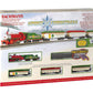 Bachmann 24017 Spirit Of Christmas N Gauge Steam Starter Freight Train Set