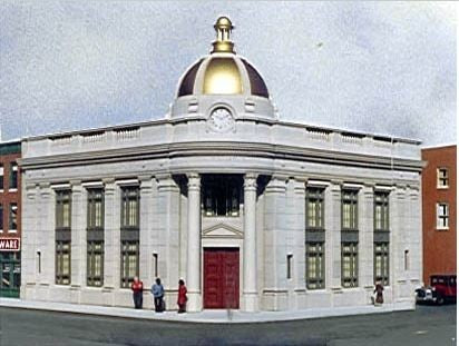 SLM 11010 HO Union Trust Bank Building Kit
