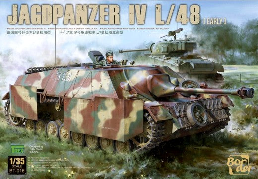 Border Model BT-016 1:35 Jagdpanzer IV L/48 Early Tank Plastic Model Kit