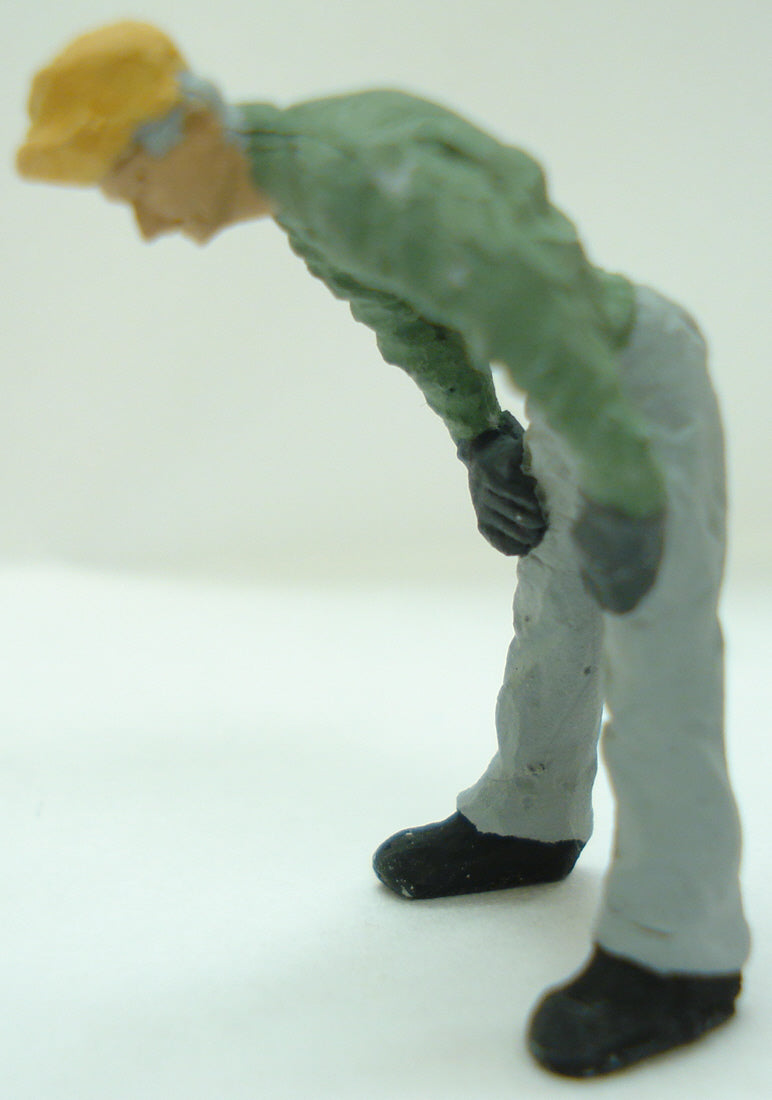 Arttista 1371 O Man Looking Down Handpainted Pewter Figure