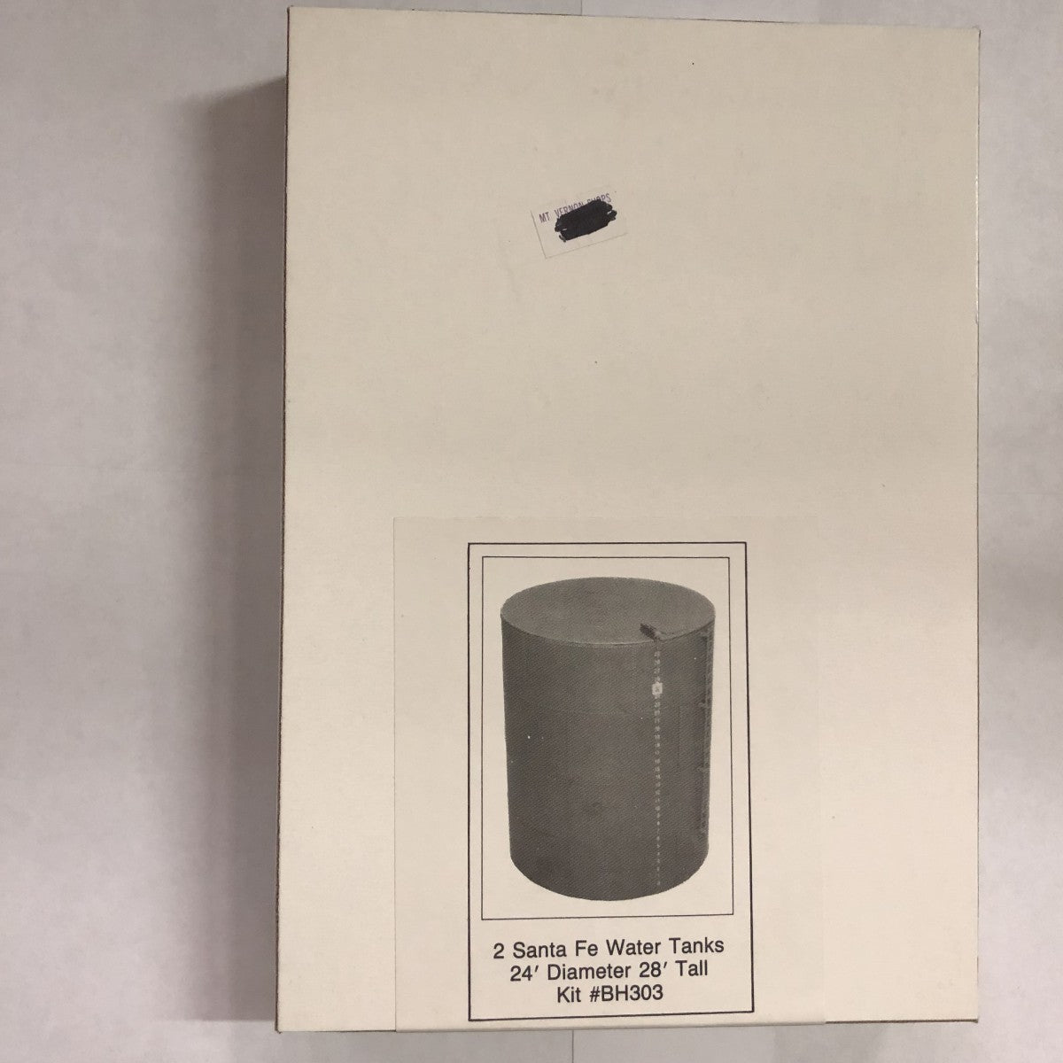 BH Models 303 HO 2 Santa Fe Water Tanks Building Kit
