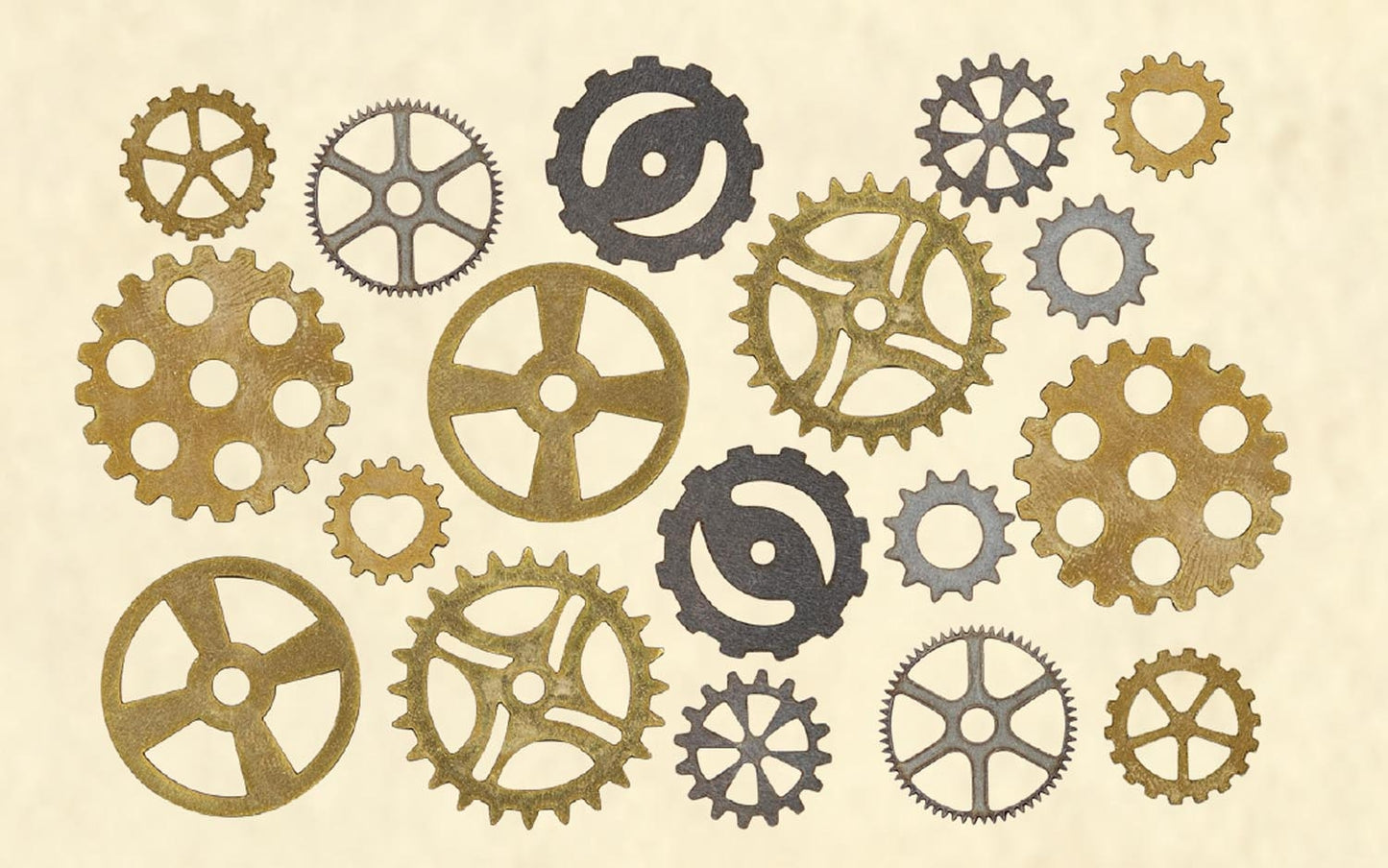 Bassett-Lowke BL8008 OO SteamPunk Clock Cogs Pack