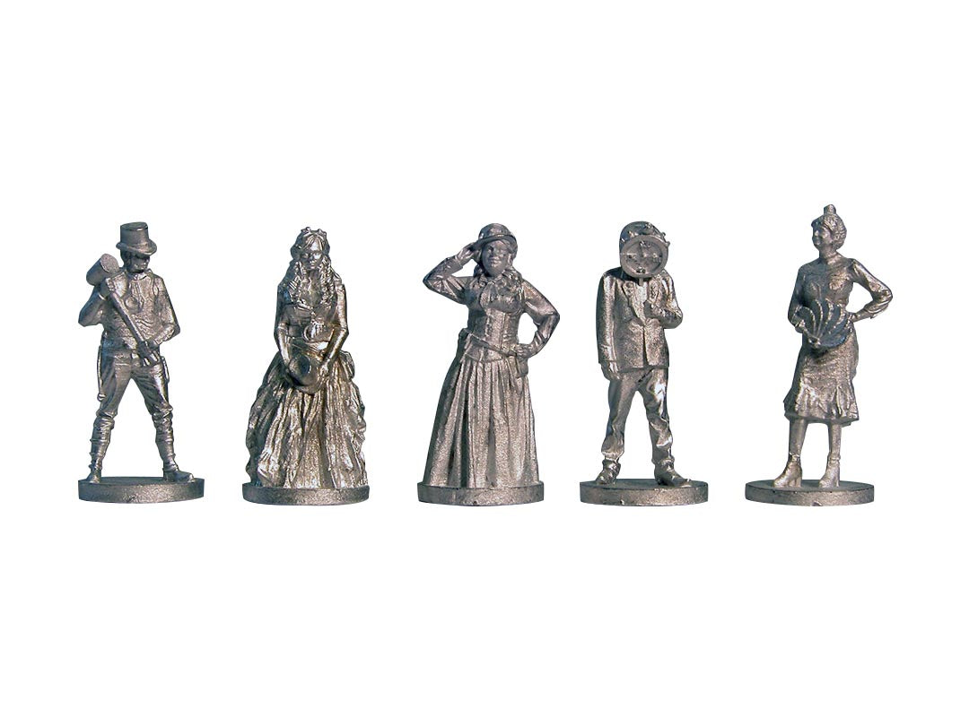 Bassett-Lowke BL8011 OO SteamPunk Passengers Standing Figures 2 (Set of 5)