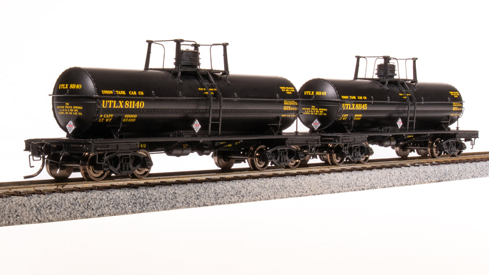 Broadway Limited 7677 HO Union Tank Car 6000 Gallon Tank Car (Pack of 2)