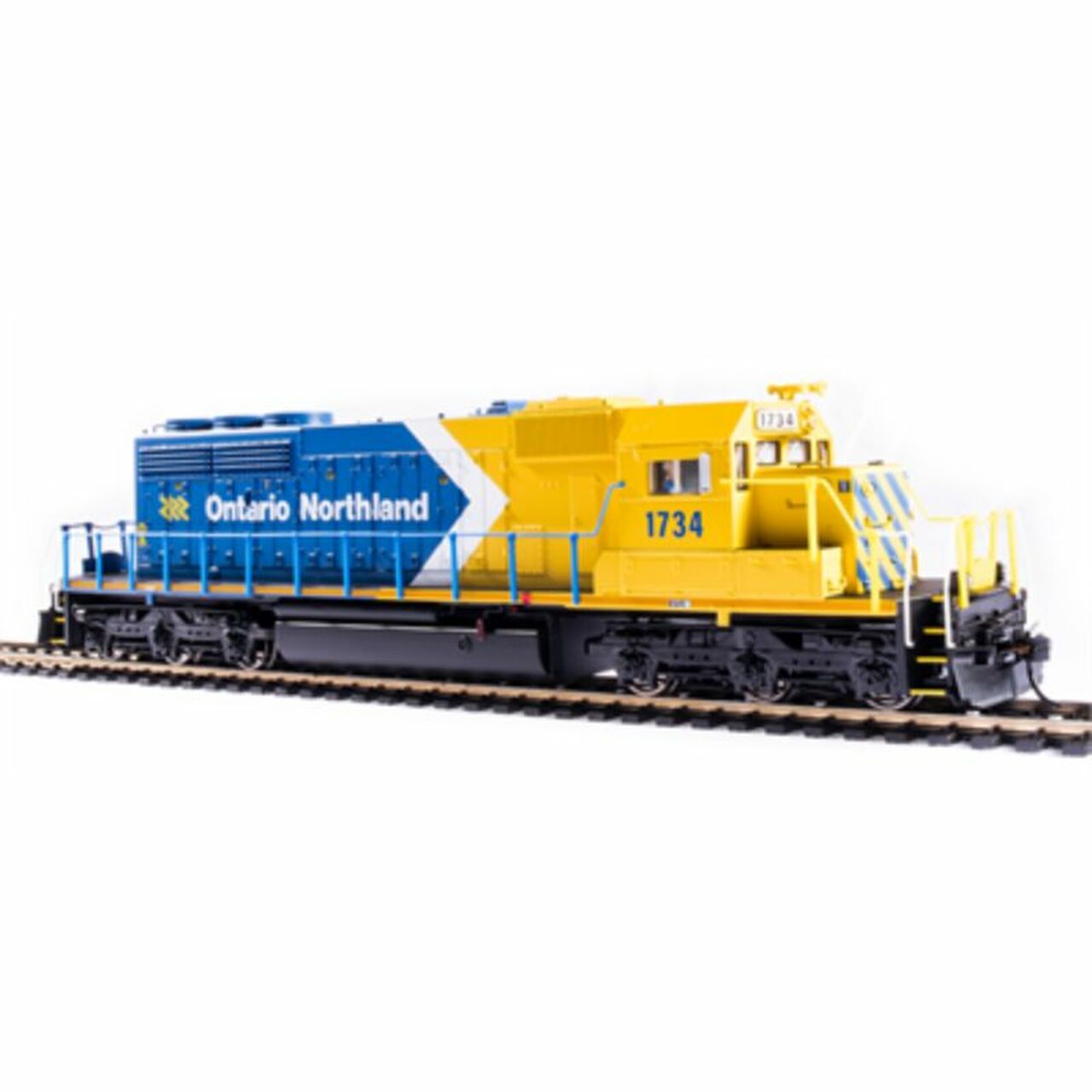 Broadway Limited 6789 HO Ontario Northland EMD SD40-2 Diesel Locomotive #1734