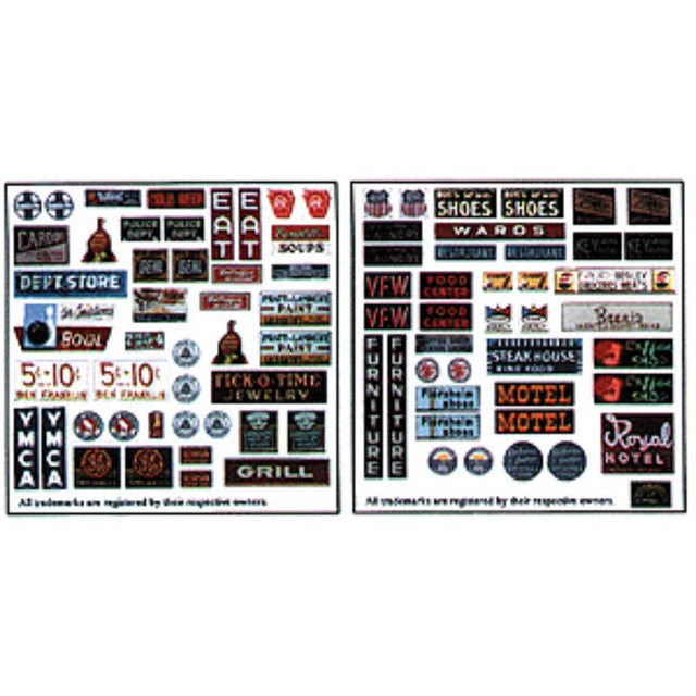 Blair Line 040 N Business & Porcelain Advertising Signs