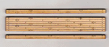 Blair Line 265 O 2-Rails 2-Lane 7.18 Laser-Cut Wood Grade Crossing (Set of 2)