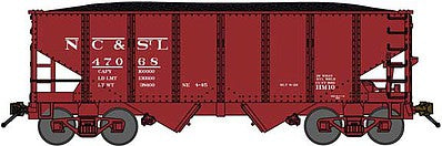 Bluford Shops 60501 N NC&St.L USRA 30' 6'' 2-Bay Hopper with Load