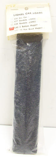 Blue Mountain L40 Lionel O Car Loads - 2 Bottom Hopper Coal