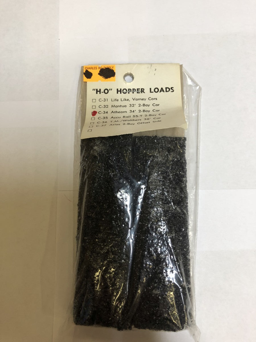 Blue Mountain C-34 HO Athearn 34' 2-Bay Car Load (Pack of 2)