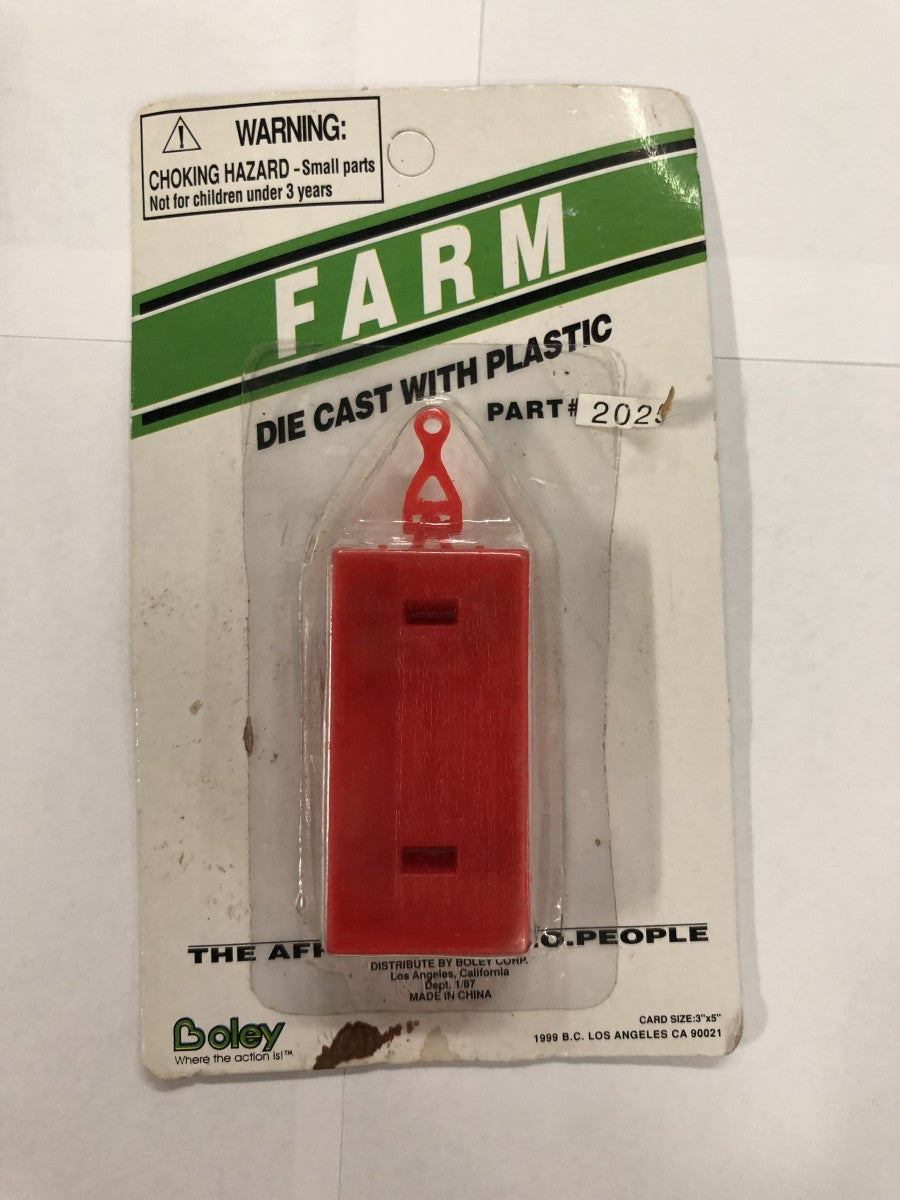 Boley 2025 1:87 HO Flatbed Trailer Small Red