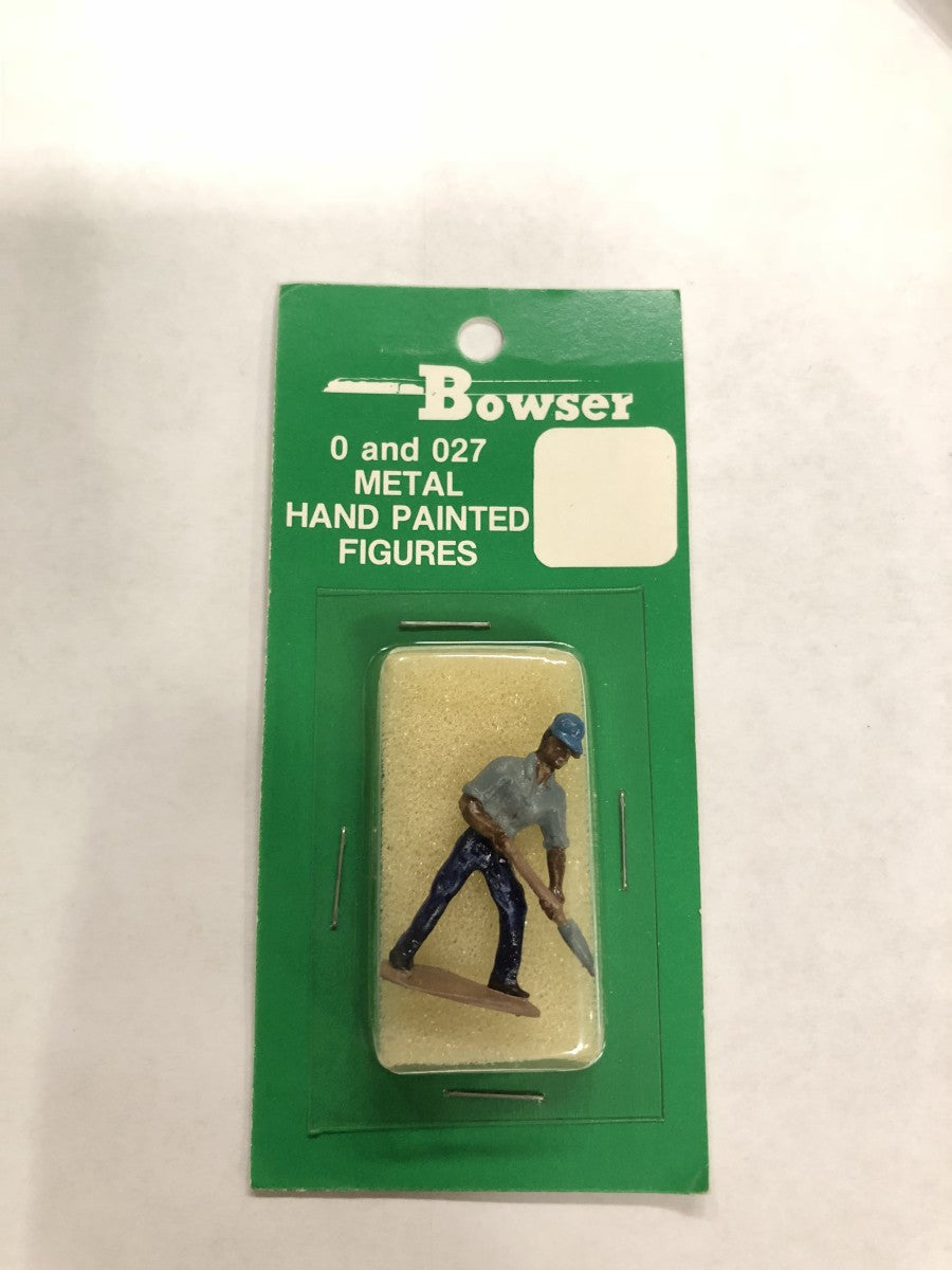 Bowser 013704 Metal Hand Painted Figures- Workman w/ Shovel