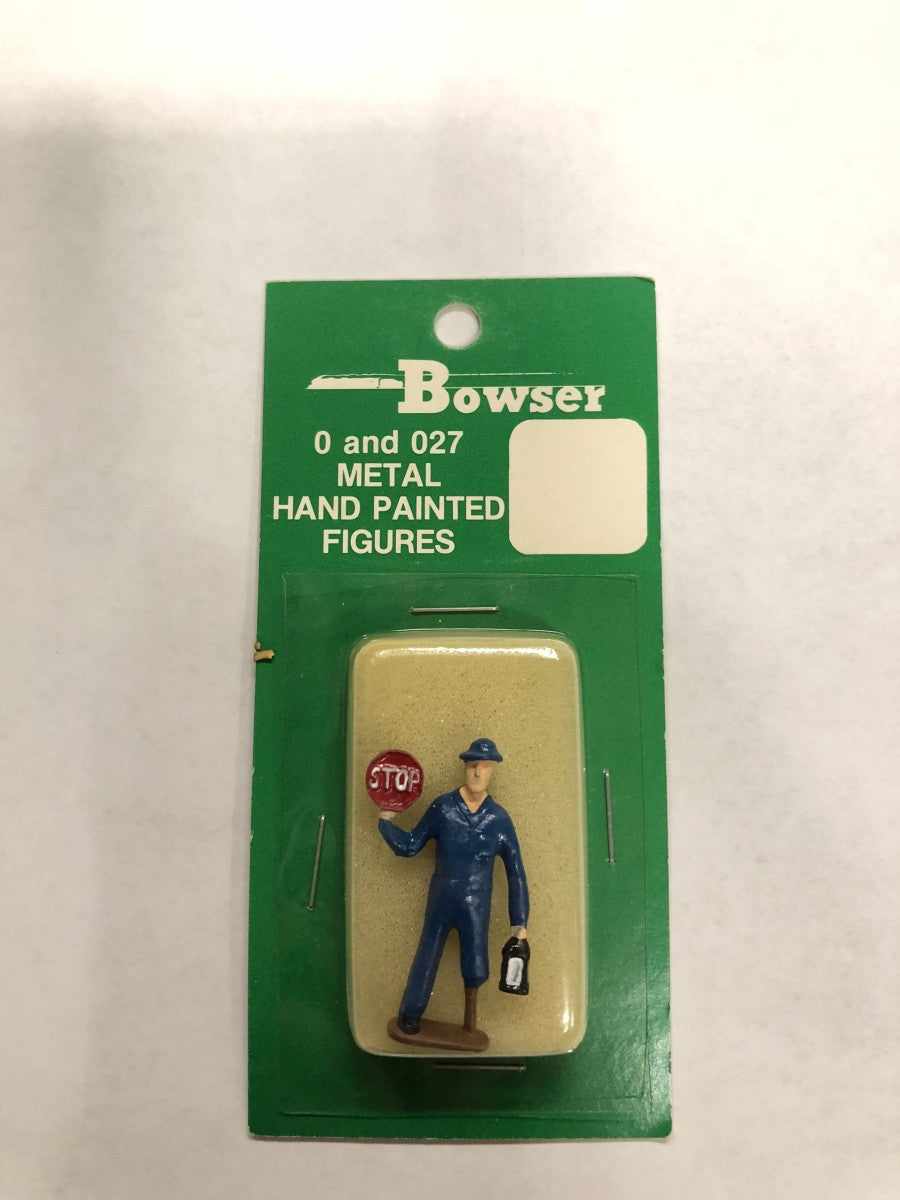 Bowser 013744 Metal Hand Painted Figures- O Crossing Watchman