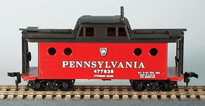Bowser 54005 HO Pennsylvania Railroad-Pittsburgh Region N-5C Caboose Kit #1