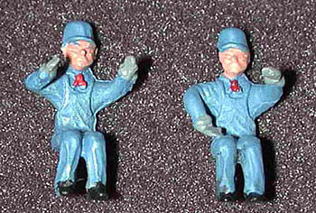 Bowser 91000 HO Engineer & Fireman Painted Figure