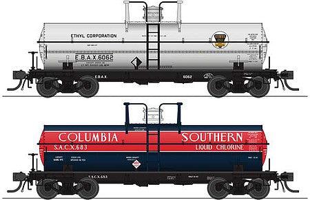 Broadway Limited 6474 HO Variety Set E Late 1950's 6000 Gallon Tank (Set of 2)