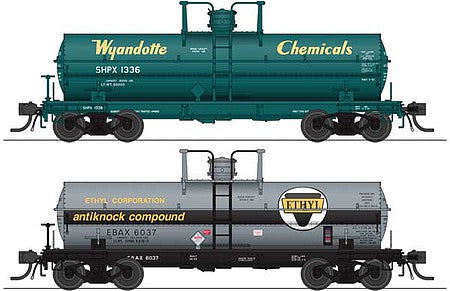Broadway Limited 6476 HO Variety Set G 6000 Gallon Tank (Set of 2)