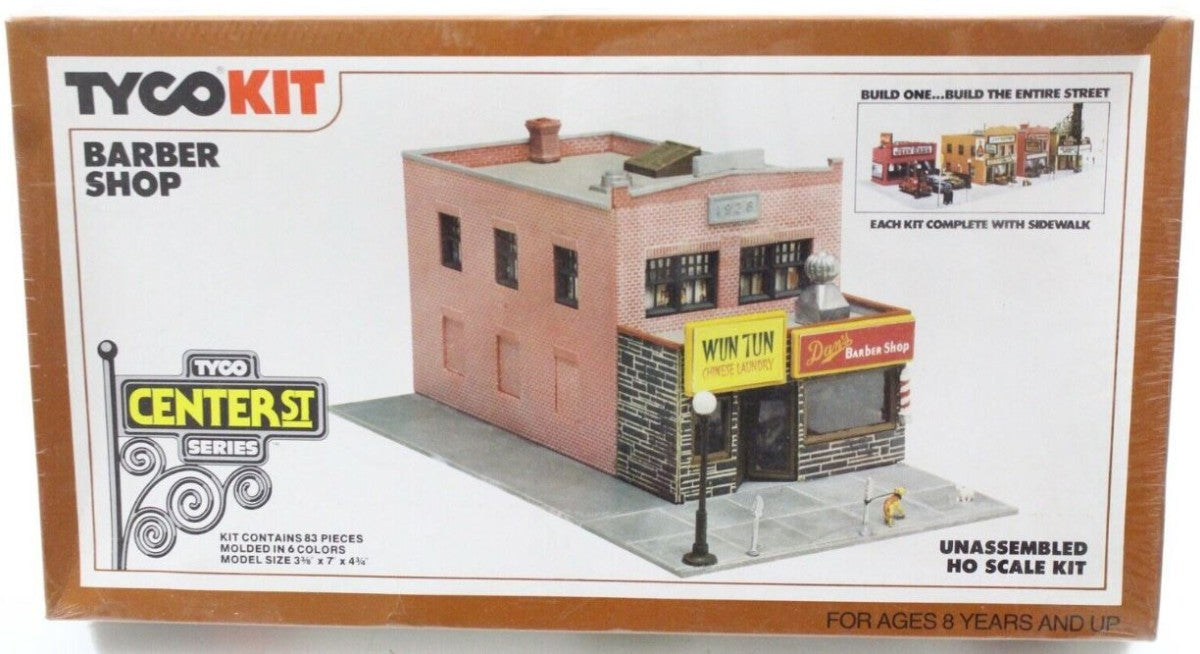 Tyco 77718 HO Barber Shop Building Kit