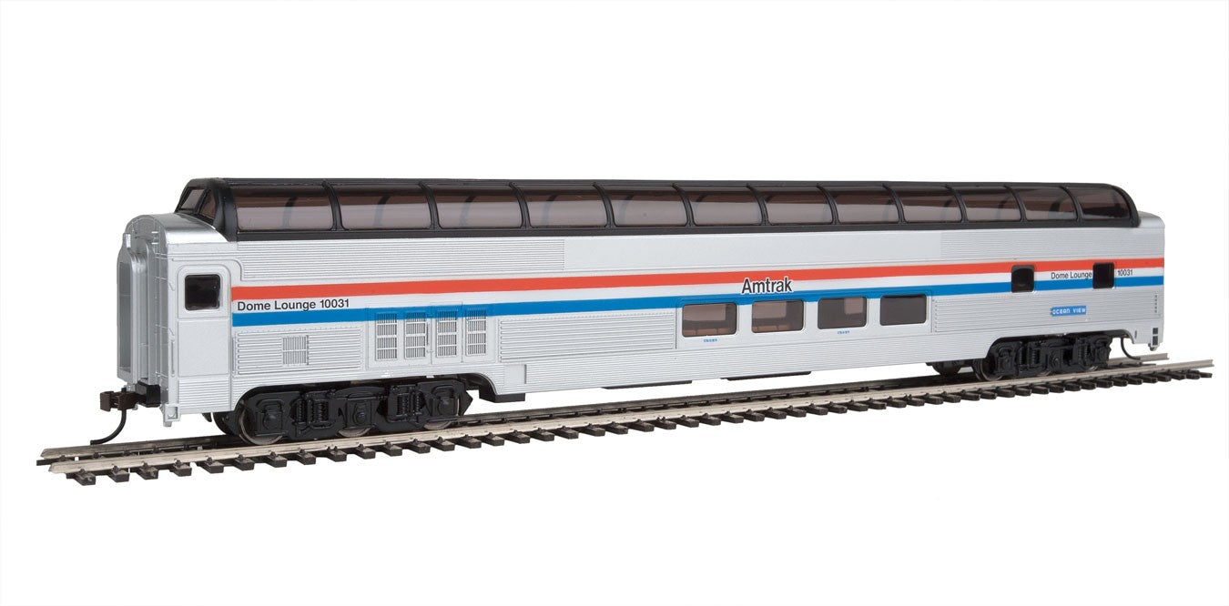 Bachmann 13004 HO Amtrak Phase III 85' Budd Full Dome Passenger Car #10031