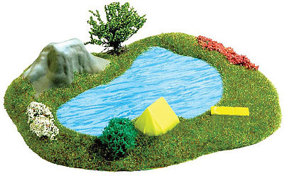 Busch 3101 Small Lake w/Tent