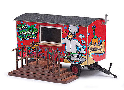 Busch 59935 HO Trailer Kuchenwagen Food Trailer
