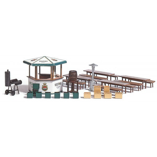 Busch 1048 HO Beer Garden Accessories