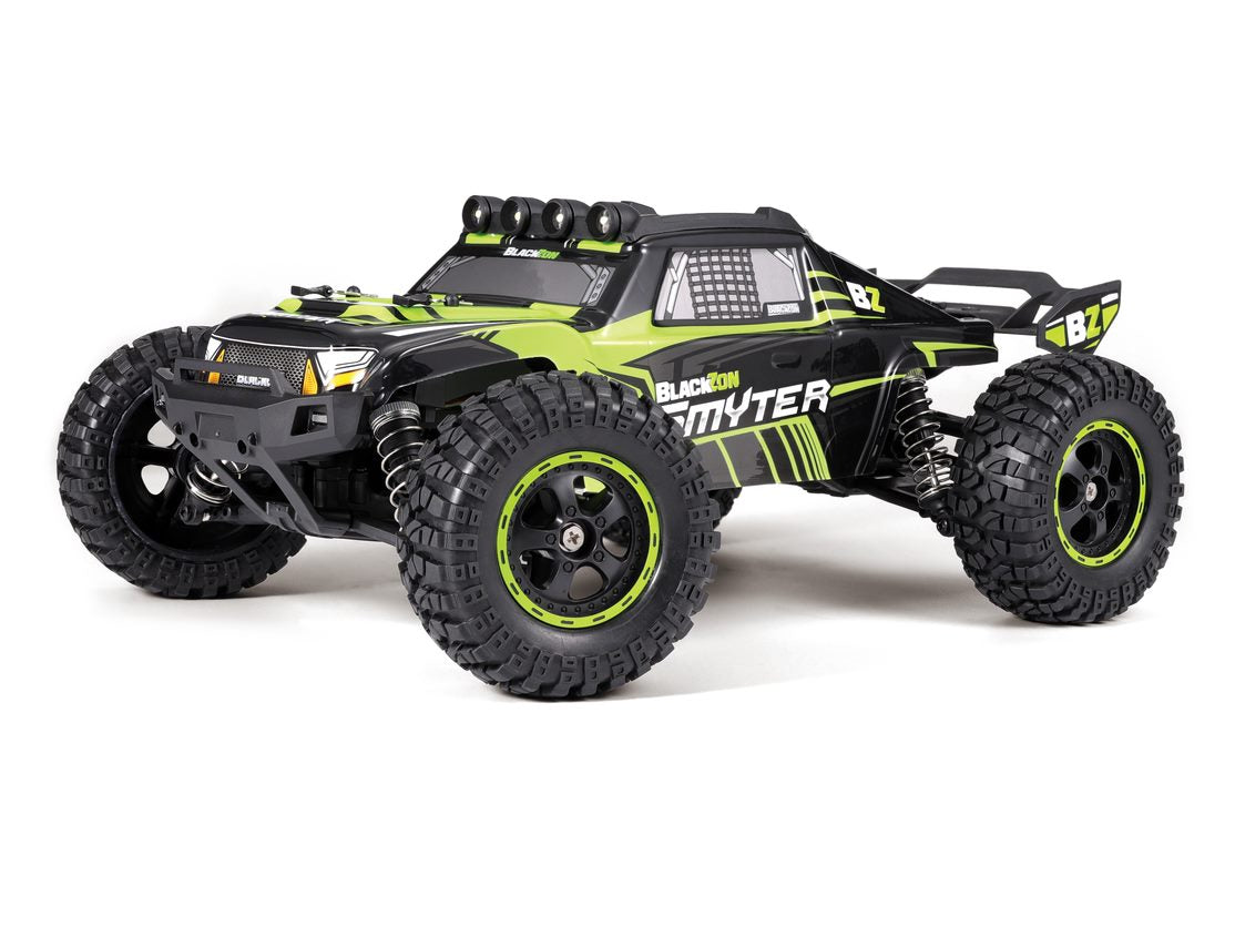 BlackZon 540112 1:12 Green Smyter DT 4WD RTR Electric Desert Truck
