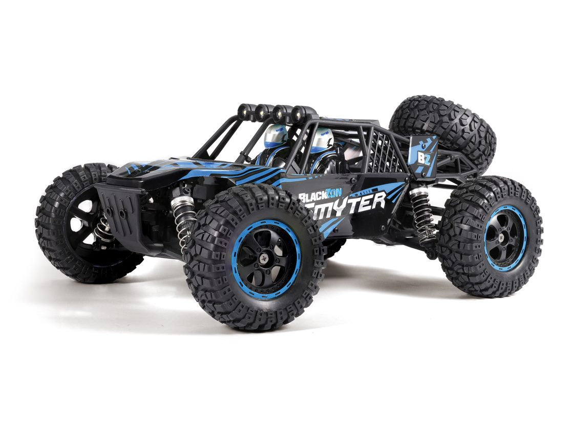 BlackZon 540115 1:12 Blue Smyter DB 4WD RTR Electric Desert Buggy